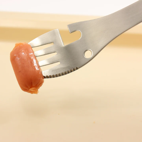 Multifunctional Stainless Steel Camping Spork