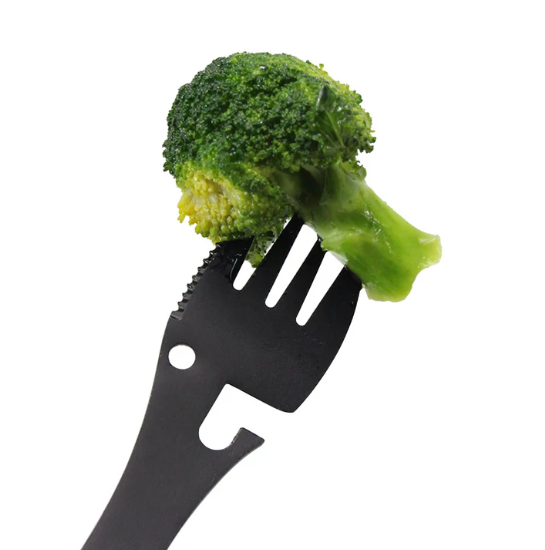 Multifunctional Stainless Steel Camping Spork