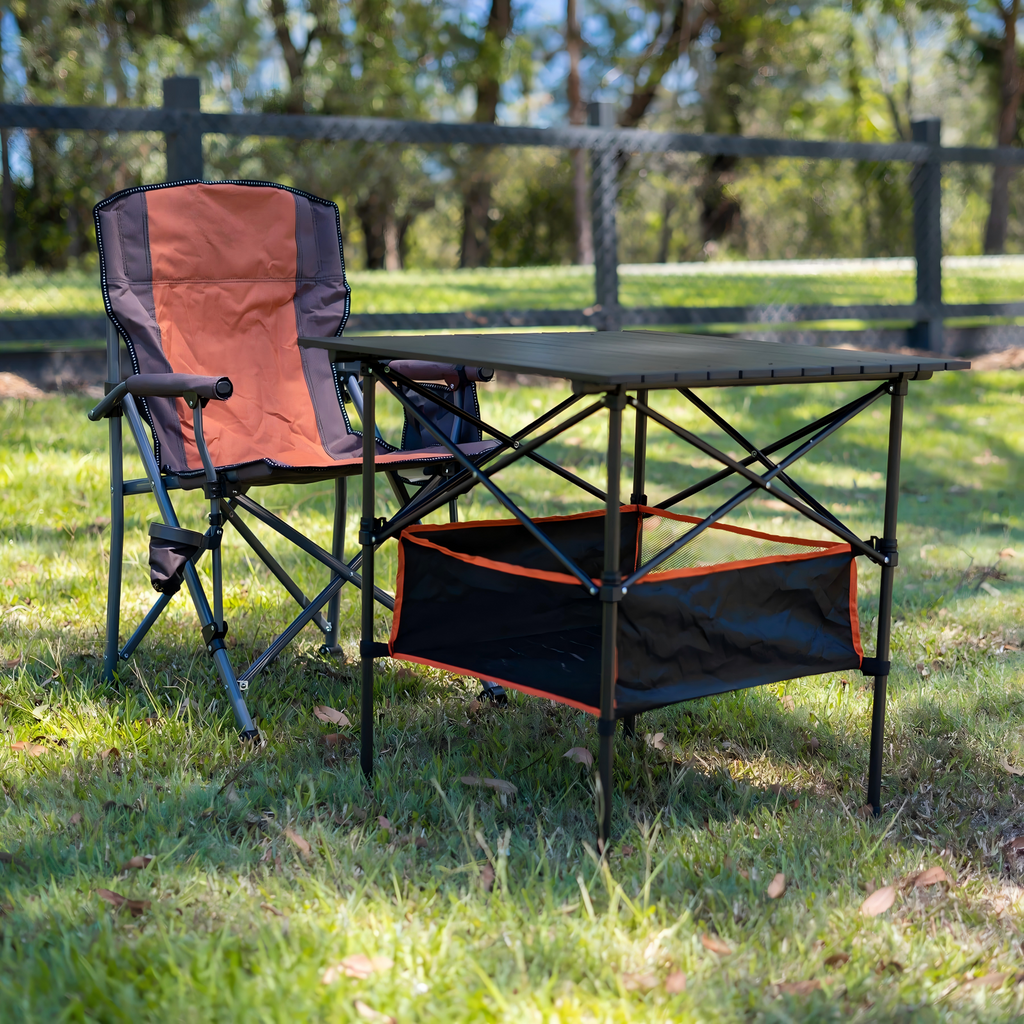 Orange Folding Camping Chair