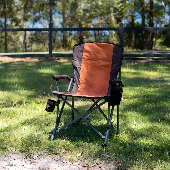 Orange Folding Camping Chair