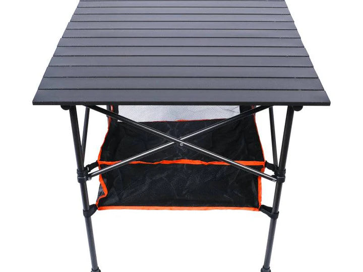 Roll Up Camping Table With A Basket